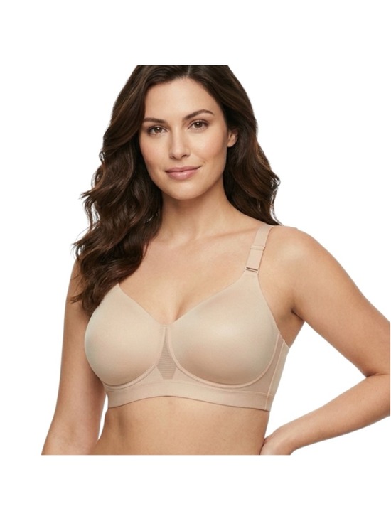 Playtex Other - Playtex 18 Hour Seamless Wireless Bra Nude Beige 42C Comfort Strap Support